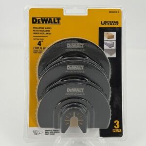 Dewalt 3 Pack Of Oscillating Bi-Metal Blades DWA4212-3 -  NEW SEALED FREE SHIP
